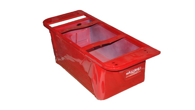 KOLTUK ALTI BAGAJ KIRMIZI (MASTER PIKAP)